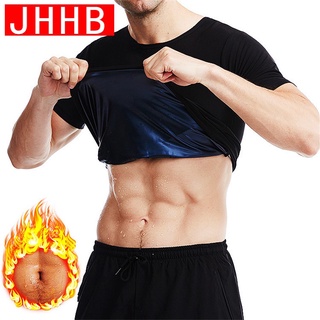 los hombres sauna chaleco polímero sudor adelgazar pérdida de peso sauna traje tank top cremallera cuerpo shaper camisa entrenamiento cintura entrenador quema grasa (1)