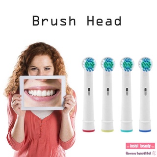 Cepillo de dientes 4 piezas cabezales de cepillo de dientes eléctricos SB-17A para Oral B Brau /BIG