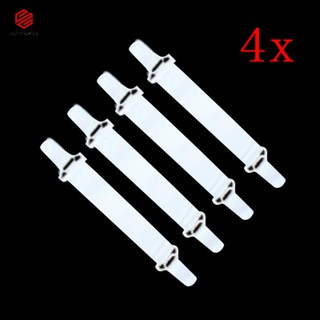 4 piezas de sujetadores de hoja de cama clip elástico tirantes pinzas soporte