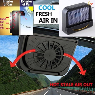 energía solar coche ventana parabrisas auto ventilación ventilador de refrigeración enfriador radiador accesorios de coche