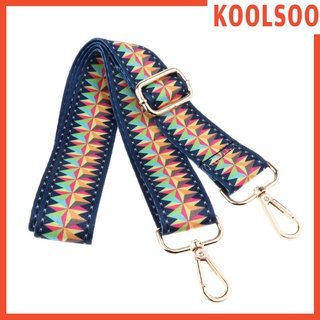 [Koolsoo] 1.5 pulgadas ancho bolso correa de repuesto colorido Crossbody bolso correas oro (4)