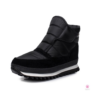 Botas de nieve para hombre de invierno cálido impermeable botas de tobillo senderismo Casual zapatos al aire libre