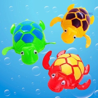 [Jinching] linda tortuga natación Animal herida cadena reloj bebé niño baño juguete de baño (3)