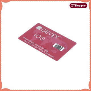 4G LTE Turbo Nano Unlock Sim Card for iPhone X 7 6S 6 Plus SE 5C 5 Red (7)