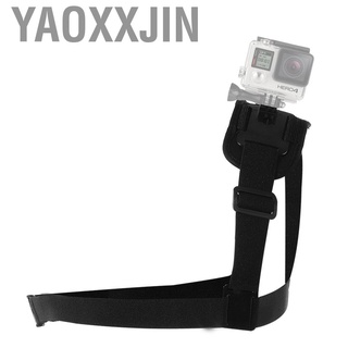 Yaoxxjin Adjustable Single Shoulder Chest Strap Harness Mount Adapter for Gopro Action Camera