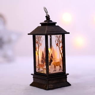 Lámpara/Vela con luz Led Portátil Para decoración navideña/papá Noel/re/anillo De luz (7)