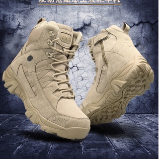 Nuevos hombres boot kasut tentera botas de combate botas militares botas tácticas 39-46