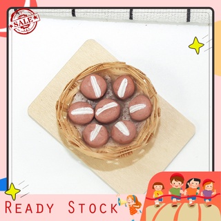 [sabaya] 1/12 casa de muñecas escena de comida mini crema hojaldre cesta de pan modelo de juguete diy regalo