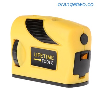 orangetwo 360° Laser Level 2 Line 1 Point Horizontal & Vertical Red Measure