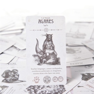 todas las 78 cartas cubierta oculta tarot completo inglés oráculo cartas misteriosa adivinación destino fiesta familia juego de mesa (6)