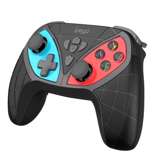 iPega PG-SW018A Wireless Gamepad Rechargeable Remote Gaming Controller with 6-Axis Gyroscope/TURBO/Dual-motor Vibration/Key Programming Function Replacement for N·S/PS3/Android/Windows