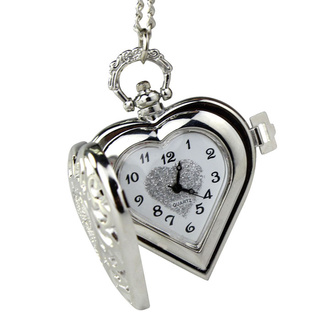 Reloj collar Vintage con colgante de corazón Harry Potter/medallón