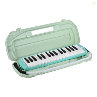 suzuki mx-32d melodion melodion pianica 32 teclas de piano instrumento de educación musical con boquilla larga y corta caso duro para estudiantes niños niños (1)