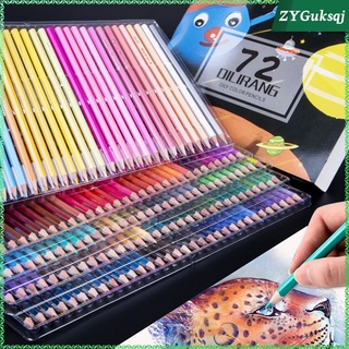 profesional premium lápices de colores 72 pack varios colores artista pintura