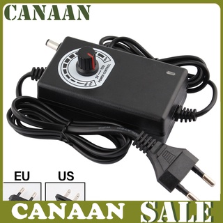 Canaán 3V-12V 2A 24W ajustable fuente de alimentación adaptador regulador de voltaje del Motor enchufe ee.uu./ue
