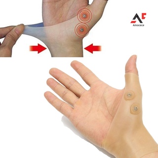 am tenosynovitis esguince terapia magnética muñeca soporte de mano guante de silicona