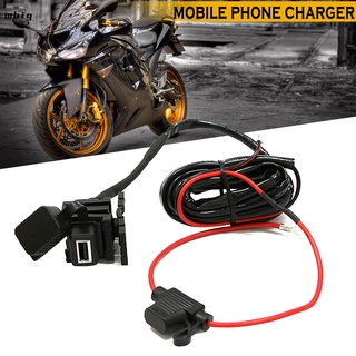 Mg cargador USB para motocicleta/motocicleta/adaptador de enchufe de alimentación impermeable 12V/24V