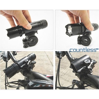 [Nuevo]Soporte de luz antideslizante para bicicleta de montaña/linterna de bicicleta/soporte de montaje de antorcha COU (4)