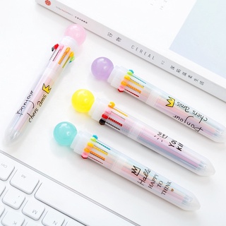 Set de bolígrafos de 10 colores dulces/creativos/lindo/