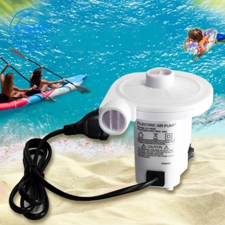 ac220v bomba de aire eléctrica inflar la bomba de deflate para airbed barco inflable piscina bolsa de compresión colchón de aire enchufe de la ue