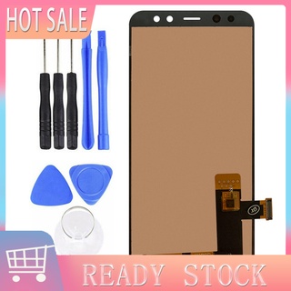CAR_ LCD Digital Display Touch Screen Digitizer Replacement Tool Kit for Samsung A8