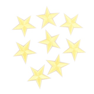 TIPOLD 10pcs/lot Applique Fabric Clothing Patches Accessories Embroidery Star DIY Clothes Cartoon Sew Iron on/Multicolor (9)