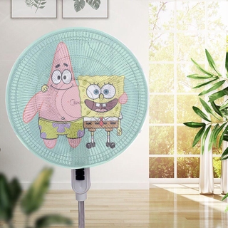 Patrick Star SpongeBob Electric Fan Cover Cute Cartoon Circular Fan Shield Child Baby Safety Protection Dust-resistant Cover Hot Promotion popular popular