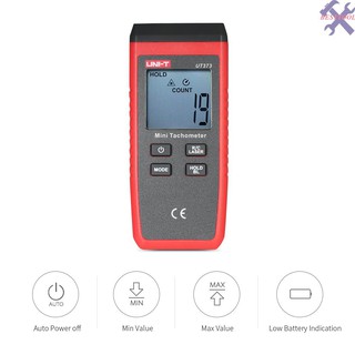 B/T-T Ut373 Medidor De medición Digital Lcd tacómetro Medidor De medición Rang 0~9999 (8)