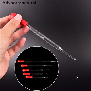 [Advon] 2 piezas de pipetas de vidrio para cabeza de goma, gotero de laboratorio, herramienta de cristal para prueba veterinaria VYIBH