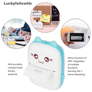 [Luckyfellowhb] Pocket Printer Portable Thermal Printing Machine Bluetooth Mini Picture Lable [HOT]