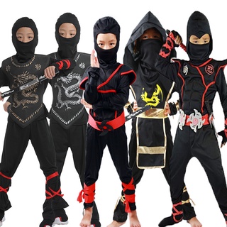 disfraz de halloween nuevo cosplay de halloween disfraz de anime niños rendimiento naruto disfraz samurai disfraz ninja disfraz
