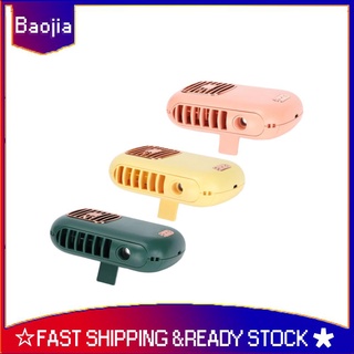 Baojia Q58 Mini ventilador portátil de mano de carga USB hidratante Spray para enfriamiento al aire libre