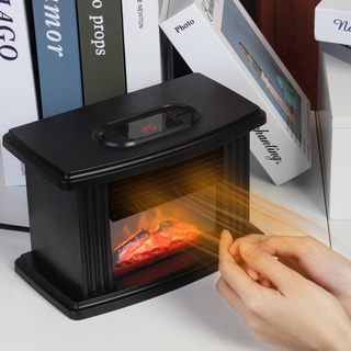 [0812] 1000W escritorio Mini calentador eléctrico de chimenea calentador eléctrico calentador de aire caliente escritorio calentador de mesa para oficina en casa (1)
