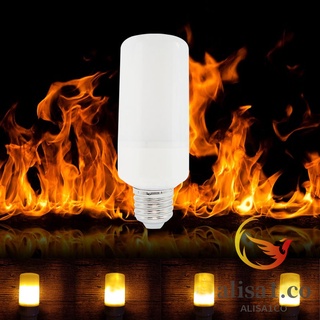 LED Efecto De Llama Simulado Naturaleza Fuego Bombillas De Maíz Gravedad Inducción Decoración Lámpara