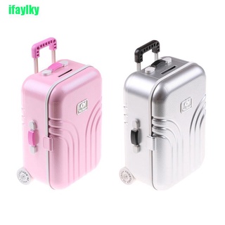[ifay] Set De maleta De viaje De 18 pulgadas Para regalo De muñeca Americana (solo maleta) Erha (1)