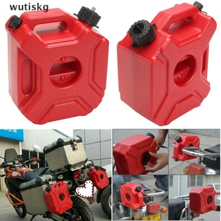 wutiskg motocicleta 3l portátil jerry puede gas plástico coche depósito de combustible gasolina atv utv gokart co