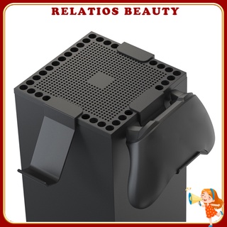 [venta] cubierta de polvo multifuncional disipación de calor protector gamepad rack consola escudo contra polvo para xbox series x