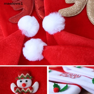 [maelove1] 1pcs sombrero de navidad santa claus led luz intermitente disfraz decoración de fiesta [maelove1] (6)
