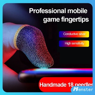 gaming finger manga móvil pantalla controlador de juego a prueba de sudor guantes pubg cod assist artefacto menster