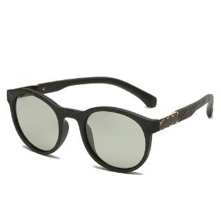 gafas de sol polarizadas para mujer/lentes redondos/suave/para exteriores/parasol/unisex/lentes de sol ovalados