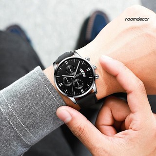 Bz reloj de pulsera de cuarzo con pantalla analógica redonda de aleación para hombre a la moda (5)