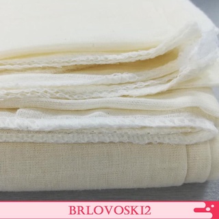 Brlovoski2 Filtro reutilizable De algodón Para queso-100% sin marco
