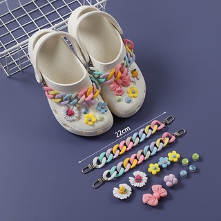 Charms Colorido Lindo Zuecos Jibbitz Diasy Encantos Niños Niñas Zapatos Accesorios (3)