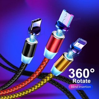 Cable de carga magnética USB a cable de carga rápida micro USB tipo C
