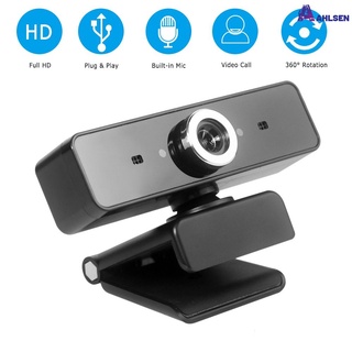 dreamlist 2020 Nueva Cámara De Ordenador HD USB Webcam Reducción De Ruido Con Micrófono 360 Grados Para Videoconferencia En Línea Enseñanza