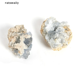 ratswaiiy cristal gema piedra cruda celestina racimos piedra natural y mineral adornos co (7)