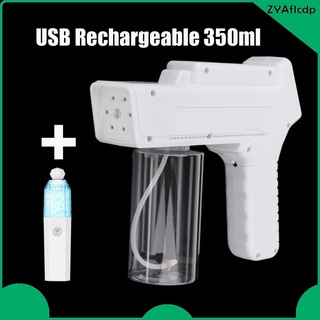 recargable nano desinfectante pulverizador desinfectante niebla pistola de pulverización 350ml