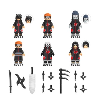 Lego Minifigures Naruto Yahiko Hidan Bloques De Construcción Juguetes Para Niños