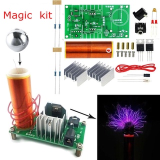 [azazel] Kit de Mini bocinas de Plasma de bobina de Tesla/juego de altavoces electrónicos de campo Mu (1)