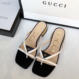 ¡ Listo Stock ! Gucci 2021 Verano Nueva Tendencia Sandalias De Moda Flip Flop
